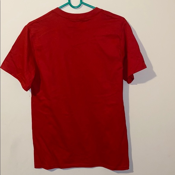 Hung like Epstein Eggplant V-Neck Shirt S Small - Picture 2 of 6